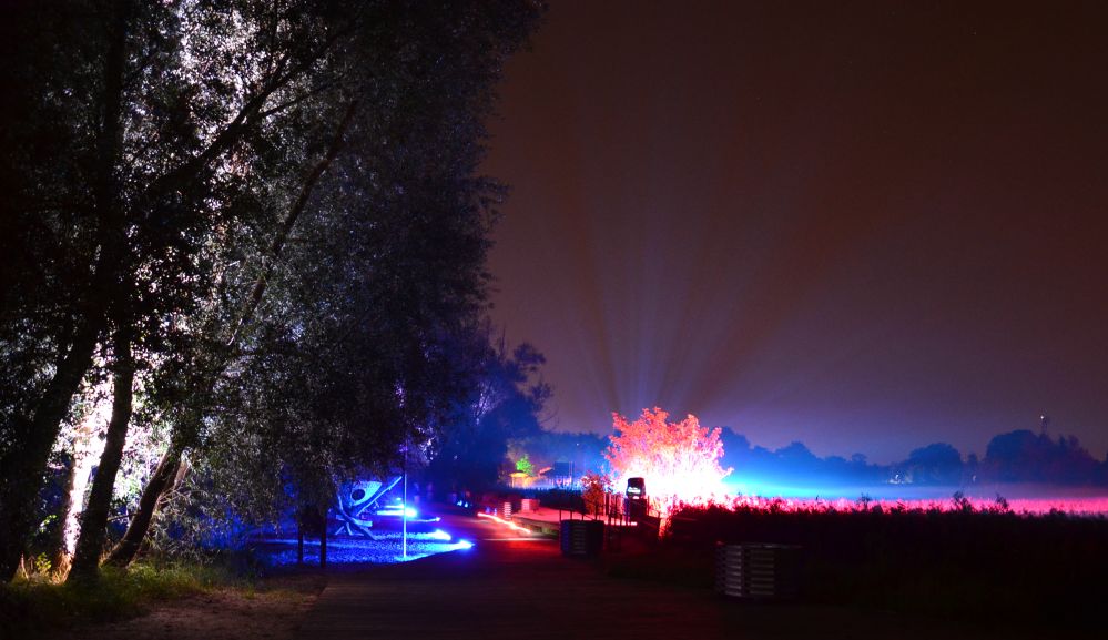 Lichtklangnacht 2011 im IGA-Park Rostock